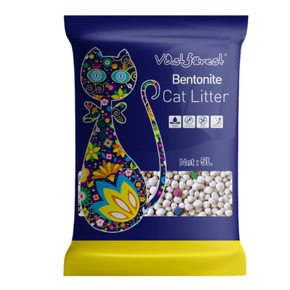 Vastforest Bentonite Cat Litter 10L Pack Lavender Scented