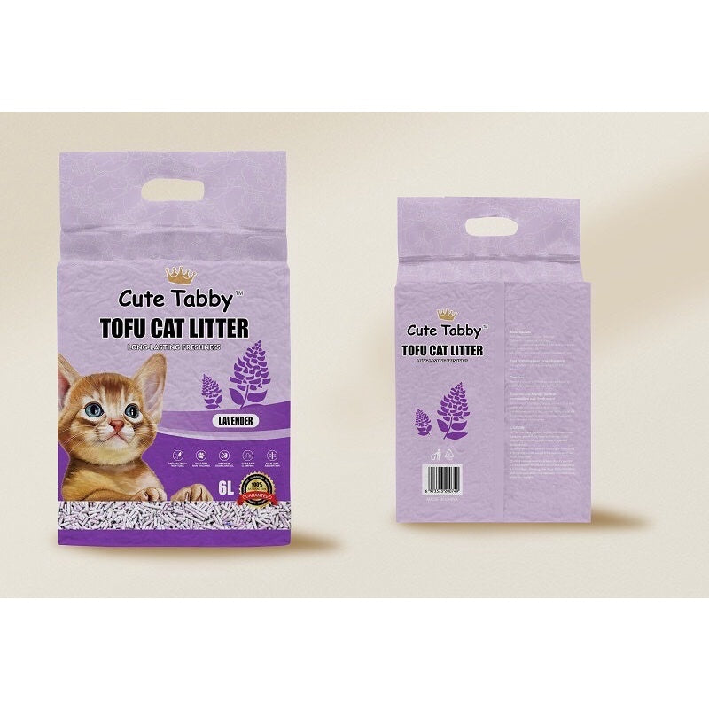 Flushable Tofu Cat Litter 6L -Biodegradable