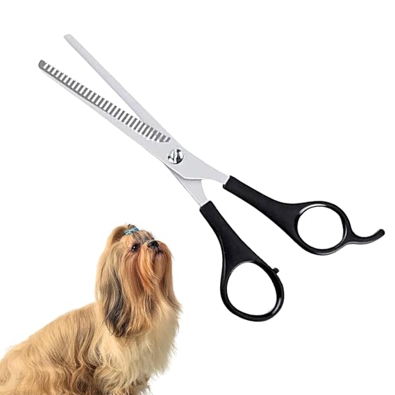 Dog/Cat Grooming Thinning Scissors/Shears Tools - Perfect Trimmer for Pet Groomer or DIY Use