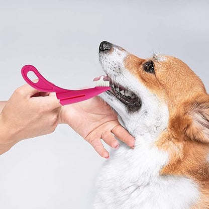 Dog Soft Toothbrush Dog Toothbrush Finger Toothbrush pet Toothbrush Small to Large Dogs