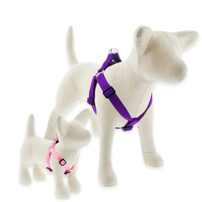 Classic dog harness stepin model-grey colour